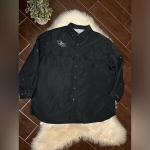 Boulder Creek by KingSize Men's Big & Tall Off-Shore Sport Shirt Sz 2XL Big